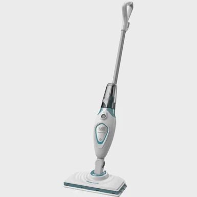 BLACK & DECKER Parni čistač, FSM1605, parni mop, 0,35 L, 1300 W, bijeli