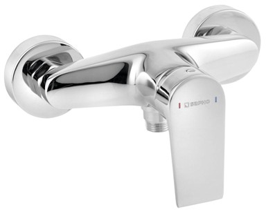 SAPHO Miješalica za tuš KAI, zidna, krom