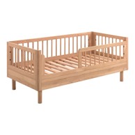 VIPACK Dječji krevet od punog hrasta 70x140 cm u prirodnoj boji Forrest