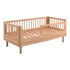 VIPACK Dječji krevet od punog hrasta 70x140 cm u prirodnoj boji Forrest