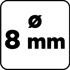 GRAPHITE Bušilica za beton 8x200 mm