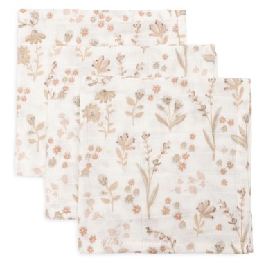 JOLLEIN Krpice za umivanje Bloomy, 3 komada, 31x31 cm