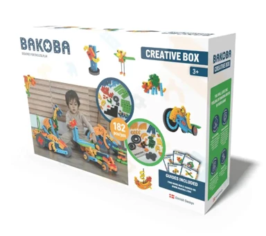 BAKOBA Kreativni box STEM konstrukcijski set 3+