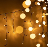 CRYSTALLINE LED rastezljivi niz 100 LED, topla bijela