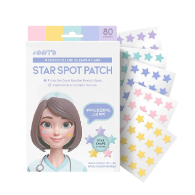 OOTD BEAUTY Flasteri protiv prištića Star Spot Patch 80 kom
