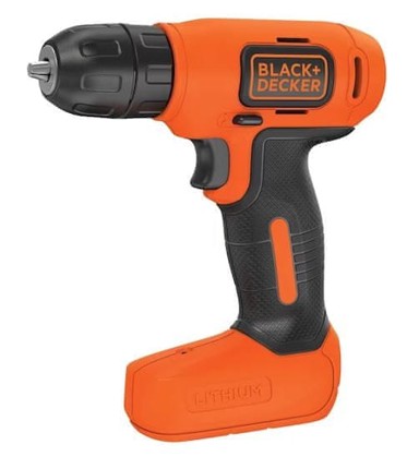 BLACK+DECKER Akumulatorska bušilica-odvijač BDCD8, 7,2 V, 1,5 Ah