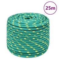 Brodski konop zeleni 12 mm 25 m od polipropilena