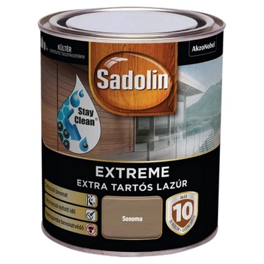 SADOLIN Lazura za drvo EXTREME, dugotrajna zaštitna lazura, 0,7 l, sonoma