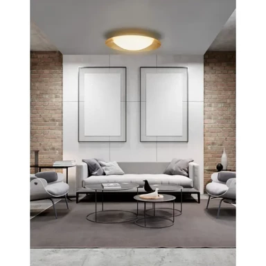 ZANO NOVA LUCE Plafonska  svjetiljka NL9053821, LED, 28W, 1400 lm, 3000 K, dimabilna, IP20, zlatna