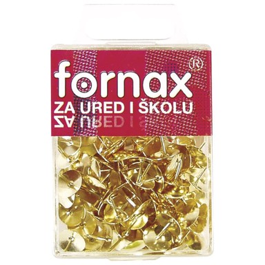 FORNAX Čavlići br.2 mesing puni BC-21, pk100