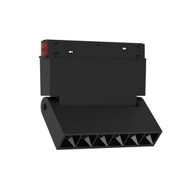 Ugradbena LED lampa X-light, 112mm, 6W, 3000K, dimabilna, crna