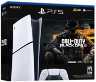 SONY PlayStation 5 Slim Digital Edition igraća konzola, D Chassis + Call of Duty: Black Ops 6 vaučer