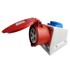 TP ELECTRIC Kombinirana zidna utičnica 32 A 5P CEE 400 V + Schuko 230 V IP44 s uzemljenjem