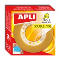 APLI Dvostrana ljepiva traka, 15 mm x 10 m