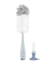 KIKKA BOO Četka za bočice 2u1, plava