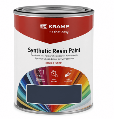 KRAMP Boja za strojeve New Holland, siva, 1 l