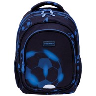 HEAD Anatomski školski ruksak 502025036, Blue Football
