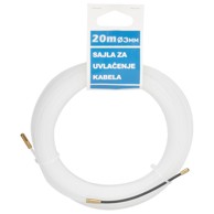 Sajla za uvlačenje kabela 20m fi3 mm