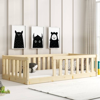 BMS Krevet Bella Sima, 160×80 cm, bor (PINE)