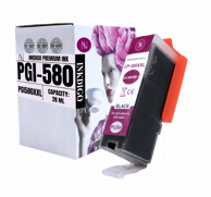 INKDIGO Tinta PGI580BK za Canon Pixma TR7520 TS6150 TR8550 TS705, crna
