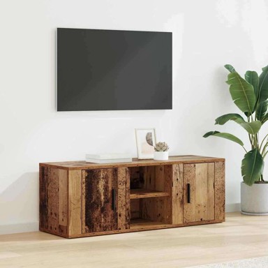 TV ormar, 100 x 31.5 x 35 cm, konstruirano drvo, staro drvo