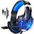LIFESMART stereo gaming slušalice za PS4, PS5, Xbox i PC s mikrofonom i LED osvjetljenjem