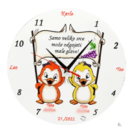 Sat za tete u vrtiću, model 6