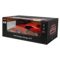 JAMARA Auto na daljinsko upravljanje Delux Dodge Charger RT 1970, narančasti, 1:16