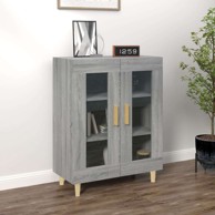 Komoda boja hrasta sonome 69 5 x 34 x 90 cm konstruirano drvo , sivi hrast sonoma