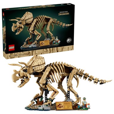 LEGO JURASSIC WORLD Set 77985 Dinosaur Fossils: Triceratops