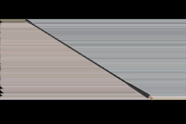 PEIYING Jarbol automobilske antene s navojem M1 6 mm 36 cm, crna
