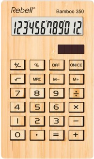 REBELL Kalkulator Bamboo 350