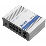 TELTONIKA Gswitch TSW200 Industrial 8x PoE+ (240W) 2x SFP