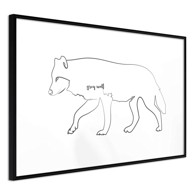 Poster Grey Wolf 90x60