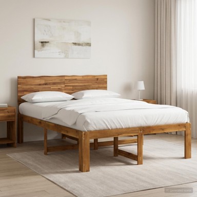 ROSTOCK Krevetni okvir s uzglavljem 150 x 200 cm, prirodni