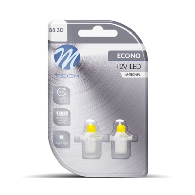 M-TECH LED žarulje B8.3D Lb047W, bijele