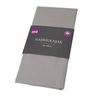 STIL Stolnjak UNILINE sivi 40x135 cm