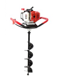 AWTOOLS Benzinska bušilica + 3 bušilice 2,95 kom. 900 ml GD520-2