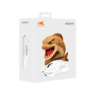 BARACUDA Gaming miš MORAY BGM-132, bežični, 3200 DPI, bijeli