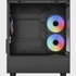 AEROCOOL Kućište Viewport Mini-G-BK-v4, ARGB, kaljeno staklo, crna