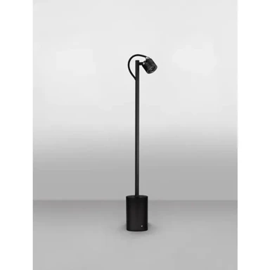Stajaća lampa Selene, LED, 3000K, 133lm, IP65, crna