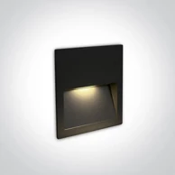 Vanjska ugradbena zidna LED svjetiljka DM68068A/B/V, 3 W, crna