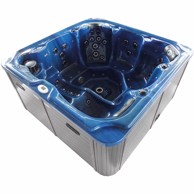 SANOTECHNIK Hidromasažni bazen OASIS MAXI PLAVI 210X210X95 cm