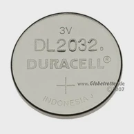 DURACELL Baterija CR2032, 3V, 2 komada