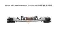 ISAM Maska branika Peugeot 208 -15, prednja donja