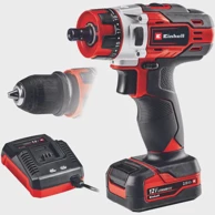 EINHELL Akumulatorska bušilica TE-CD 12/1 X-Li, 12V, 2,0 Ah