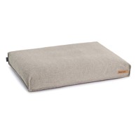 MIACARA Krevet za pse Mondo Cappuccino M, 100×75 cm, boucle, svjetlo smeđi