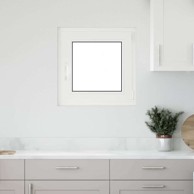 Prozor za podrum Risor 60 x 60 cm, PVC i staklo, dvostruki sloj, naginjanje i okretanje desno, bijela