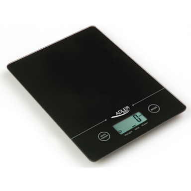 ADLER Digitalna kuhinjska vaga AD3138B, 5 kg, crna