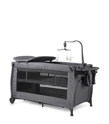 CHIPOLINO Putni krevetić, Bella, sivi